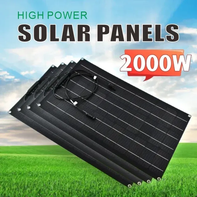 Panneau solaire super puissant – vue 2