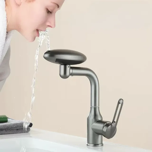Robinet de lavabo cascade multifonctionnel – vue 4