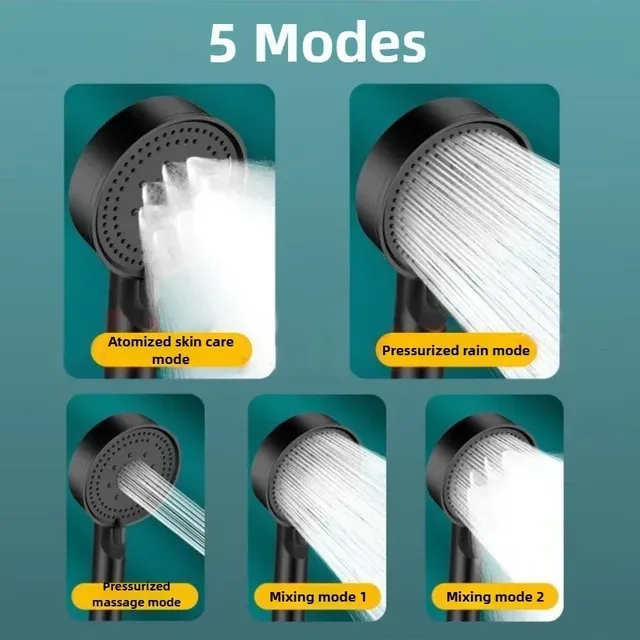 Pommeau de douche multifonction réglable – vue 4