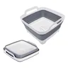 Lavabo pliable portable 9 litres bouchon vidange… – vue 2