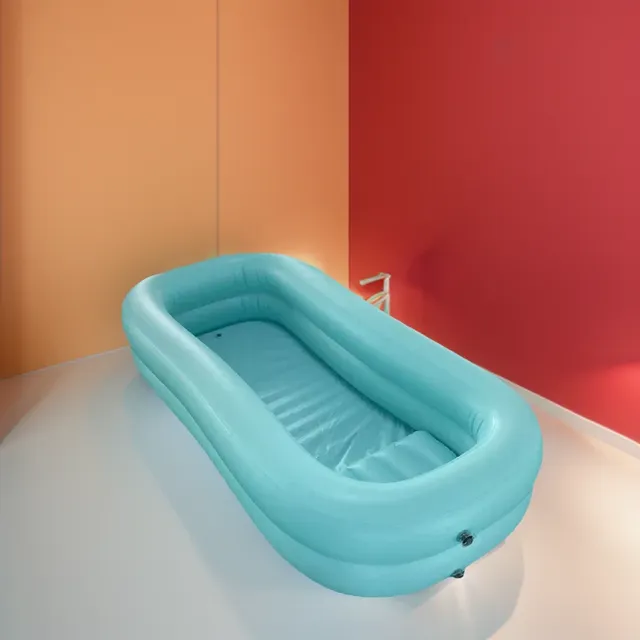 Baignoire gonflable en PVC pour soins médicaux à domicile – vue 3