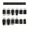 Lot douze adaptateurs USB2 micro mini mâle femelle… – vue 5