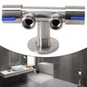Robinet mural trois voies T acier inoxydable SUS304… – vue 6
