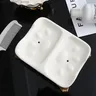 Porte-savon en céramique salle de bains 2 grilles boîte… – vue 2