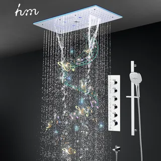 Hm-Système de douche à LED avec musique de haute qualité