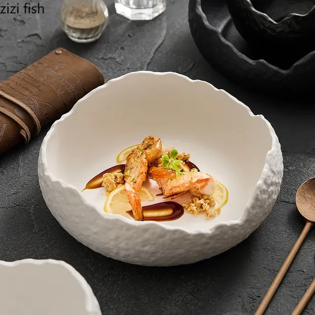 Filles à soupe en céramique irrégulière – vue 2