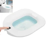 Baignoires portables pliantes, toilettes ergonomiques réglables à pulvérisation d&rsquo;eau, lavabo de trempage pour femmes enceintes, Patients hémorroïdes