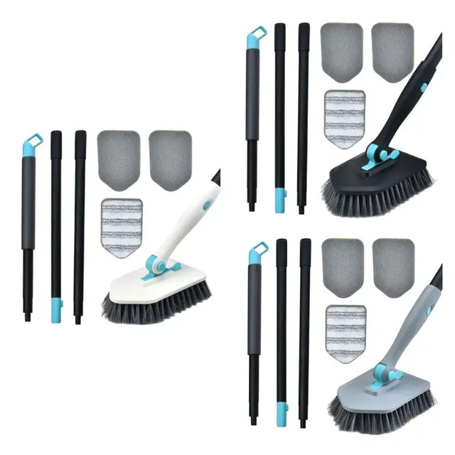 Balai brosse télescopique extensible réglable pivotante… – vue 4
