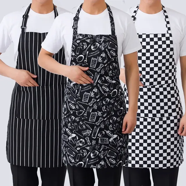 Tabliers de cuisine à la mode pour femmes et hommes