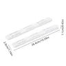 2pcSset White Tlides Datoir Rails coulissants Bin Tracks… – vue 6