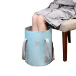 Bassin Pliable Portable pour Voyage et Camping, Lavabo Pliant, Bain de Pieds de Grande Capacité, Évier de SPA, Sac de Trempage des Pieds, E27