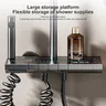 HOShower-Ensemble complet de système de douche gris à… – vue 5