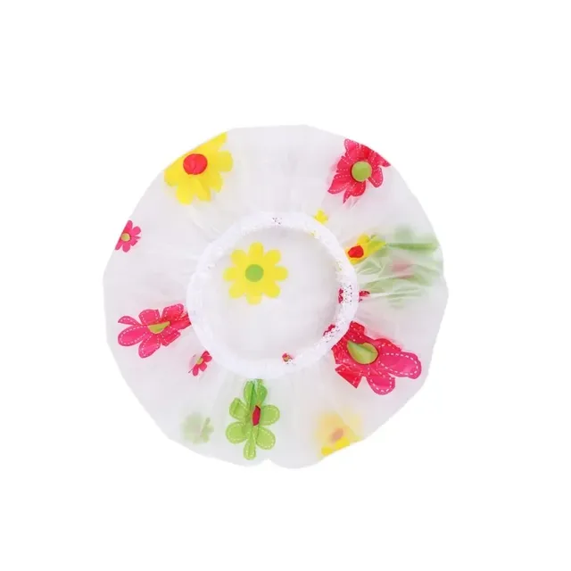 Bonnet douche imperméable transparent élastique… – vue 3