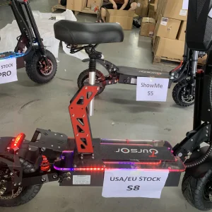 KuKirin Toursor siège de selle de Scooter électrique siège pliant Original coussin de chaise pliante à haute absorption des chocs KuKirin Toursor siège de selle de Scooter électrique siège pliant Original coussin de chaise pliante à haute absorption des chocs