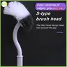 Brosse courbe de toilette murale de type S – vue 3