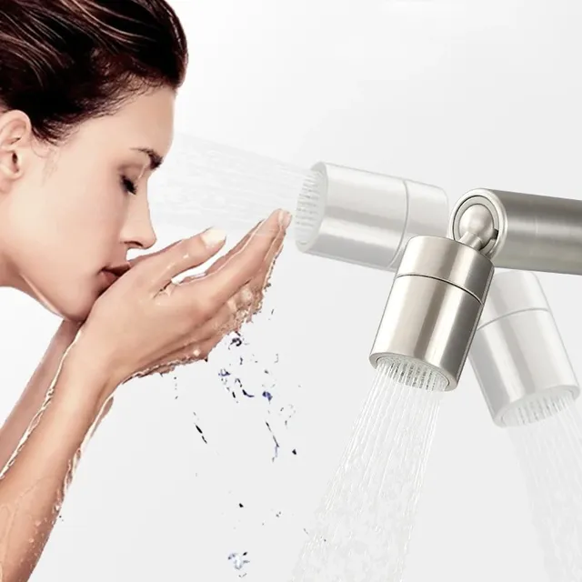 Robinet de centre commercial d'eau froide et chaude en… – vue 4