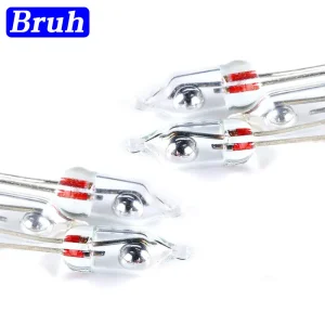 Joli d&rsquo;inclinaison électrique en verre, capteur d&rsquo;angle de travail unidirectionnel, interrupteur marche/arrêt, 3mm, 5mm, lot de 20 pièces