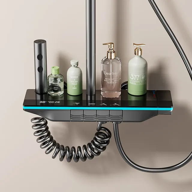 Panneau douche thermostatique familial affichage… – vue 3