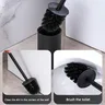 Brosse de toilette moderne en acier inoxydable – vue 4