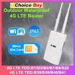 KuWFi étanche extérieur 300Mbps WiFi routeur CAT4 4G LTE routeurs 3G/4G carte SIM routeur Modem pour caméra IP/couverture WiFi extérieure,4G Modem Router