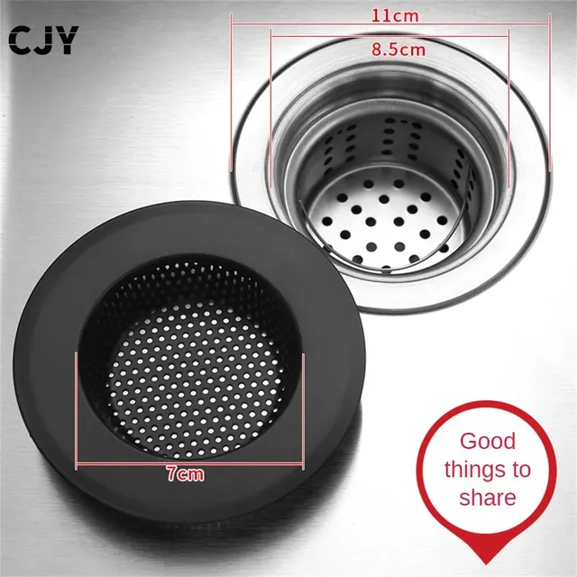 Filtre d'évier de cuisine en acier inoxydable – vue 2