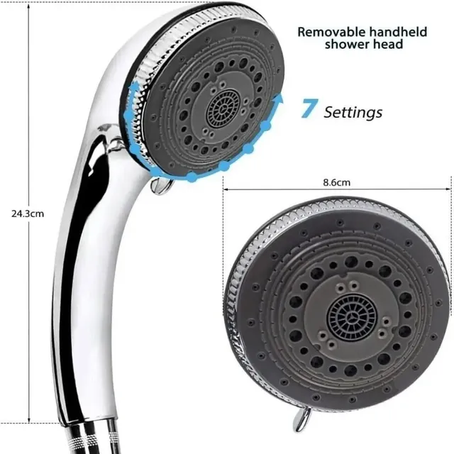 Pommeau de douche réglable multifonction – vue 6