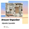 Organisateur tiroir cuisine extensible ajustable plateau… – vue 1