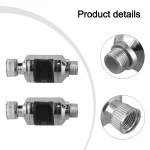 2X thermomètre à eau pour robinet de douche avec affichage LED pour une surveillance précise de la température de l&rsquo;eau dans les bains et les douches