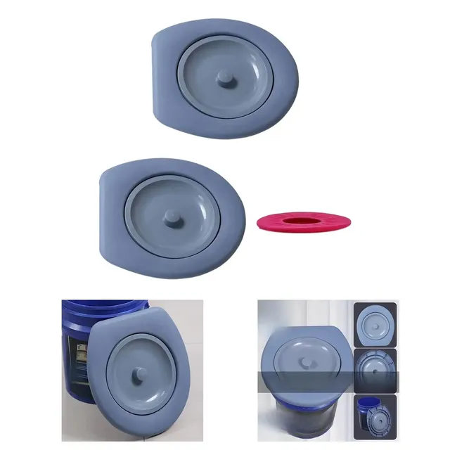 Siège toilette portable urgence couvercle antiodeur… – vue 4