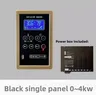 Panneau commande sauna infrarouge noir écran LCD… – vue 1