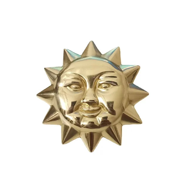 Soleil lune boutons en laiton armoire cuisine placard… – vue 4