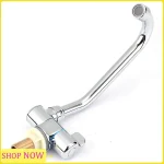 Robinet de cuisine pliable spécial pour camping-car, 2 pièces, rotatif à poignée unique, robinet de cuisine pour camping-car mural, eau froide en cuivre