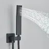 Ensemble de système de douche de pluie thermostatique à… – vue 6