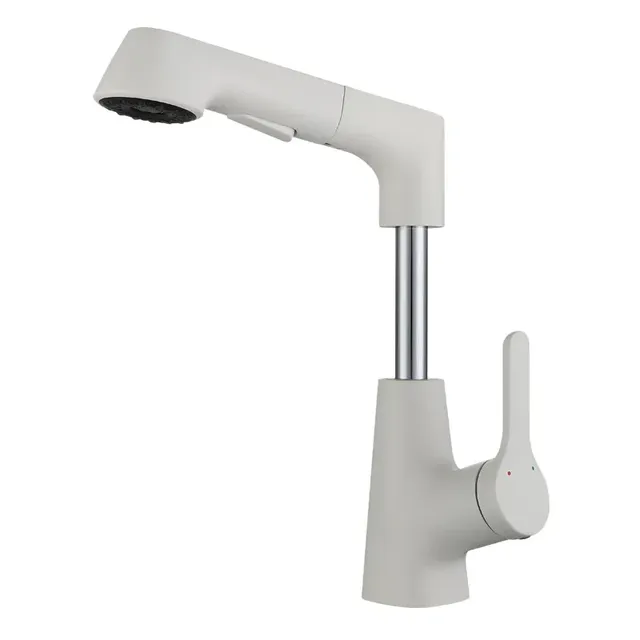 Mitigeur évier monocommande bec extractible inox brossé… – vue 7