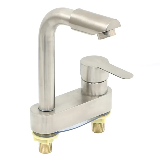 Robinet de salle de bains en acier inoxydable – vue 3