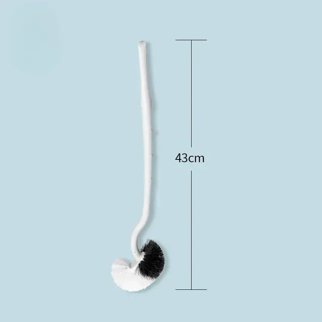 Brosse courbe de toilette murale de type S – vue 6