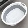 Bassin de planche à laver pliable pour le lavage des mains – vue 5