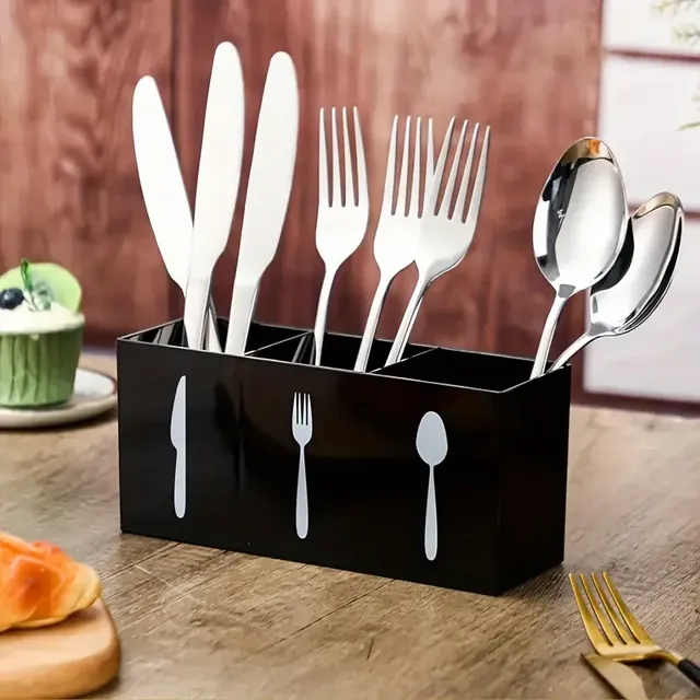 Support de rangement en plastique pour couverts de cuisine – vue 5