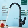 Robinets d'eau chaude et froide de cuisine – vue 1