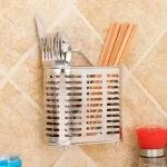 Égouttoir à vaisselle en acier inoxydable, organisateur de cuisine, égouttoir à vaisselle, support de rangement pour baguettes cuillère fourchette