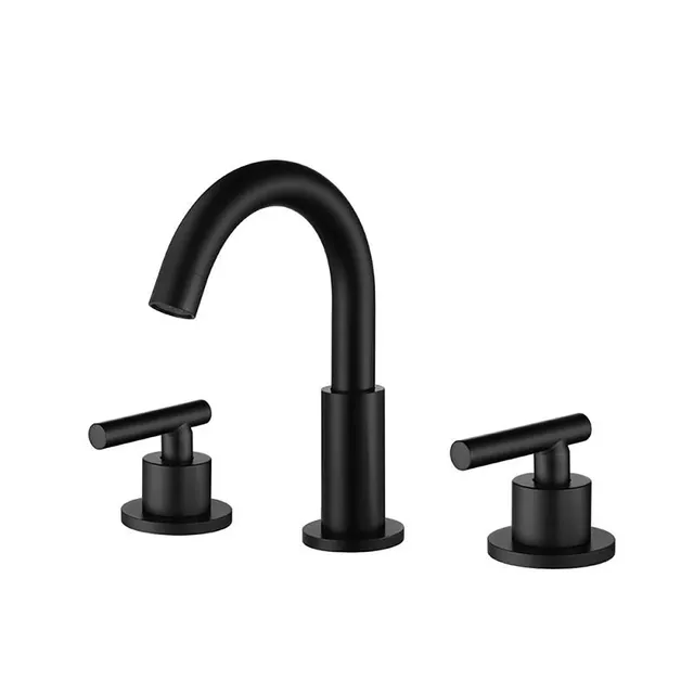 Robinet de lavabo à double poignées froides et chaudes – vue 5