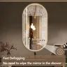 Miroir de salle de bain éclairé par LED – vue 5