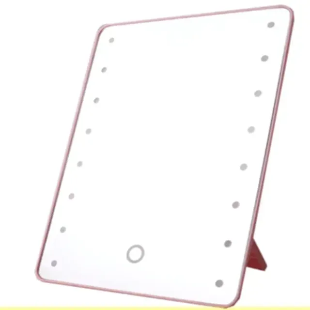 Miroir de maquillage à 16 LED avec lumière tactile… – vue 6