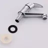 Robinet de lavabo de salle de bains à trou unique chromé – vue 5