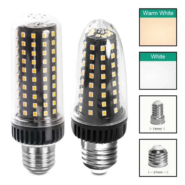 Lampe à LED ampoule de maïs 20w 30w 220v 240v E14 E27… – vue 3