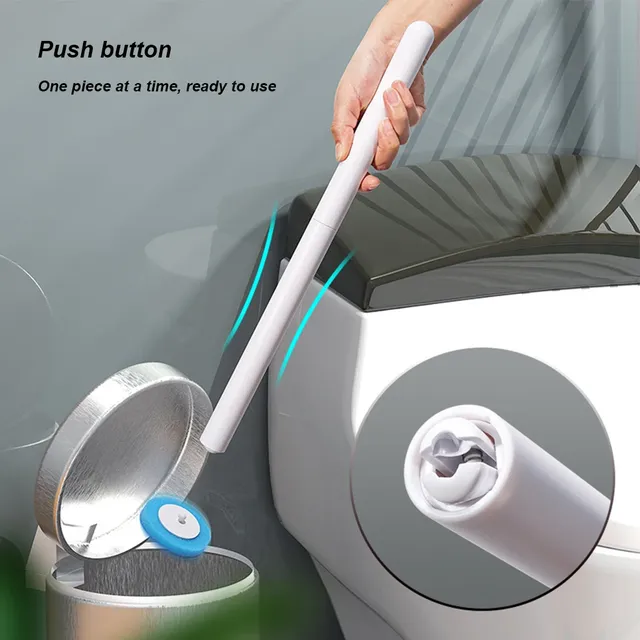 Brosse de toilette murale avec manche long – vue 3