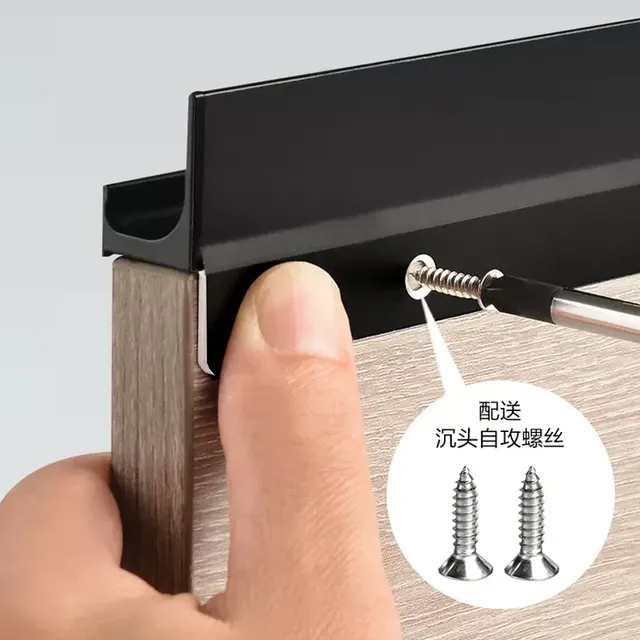 Boutons d'armoire en forme de L – vue 2