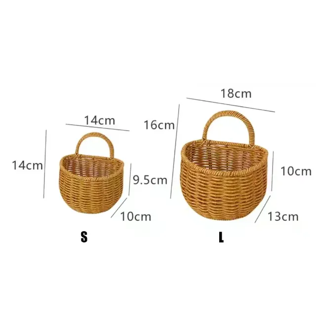 Panier de rangement de cuisine avec poignée – vue 5