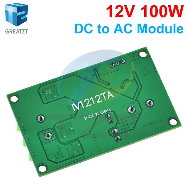Transformateur d'onduleur de puissance 100W DC-AC DC 12V… – vue 4