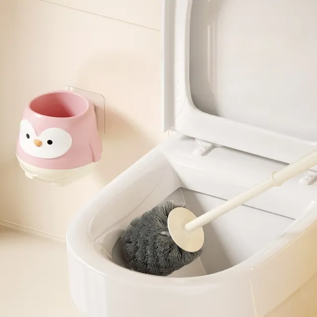 Brosse de toilette avec support – vue 3